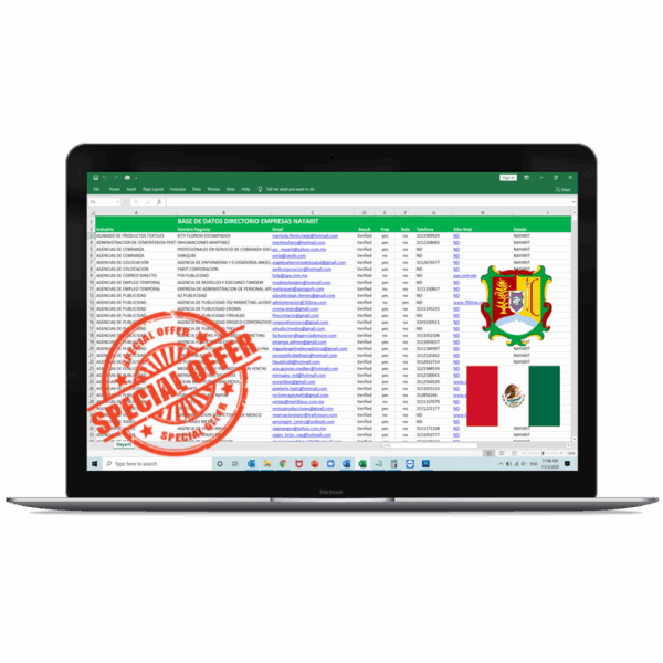 Base de Datos Directorio Empresas Nayarit