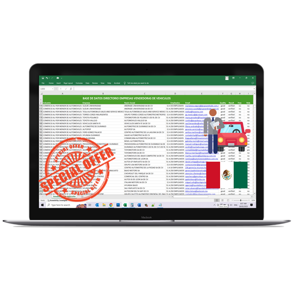 Directorio Empresas Vendedoras de Vehículos México