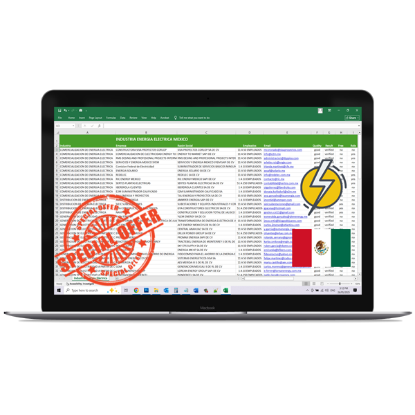 Directorio Industria Energía Eléctrica México